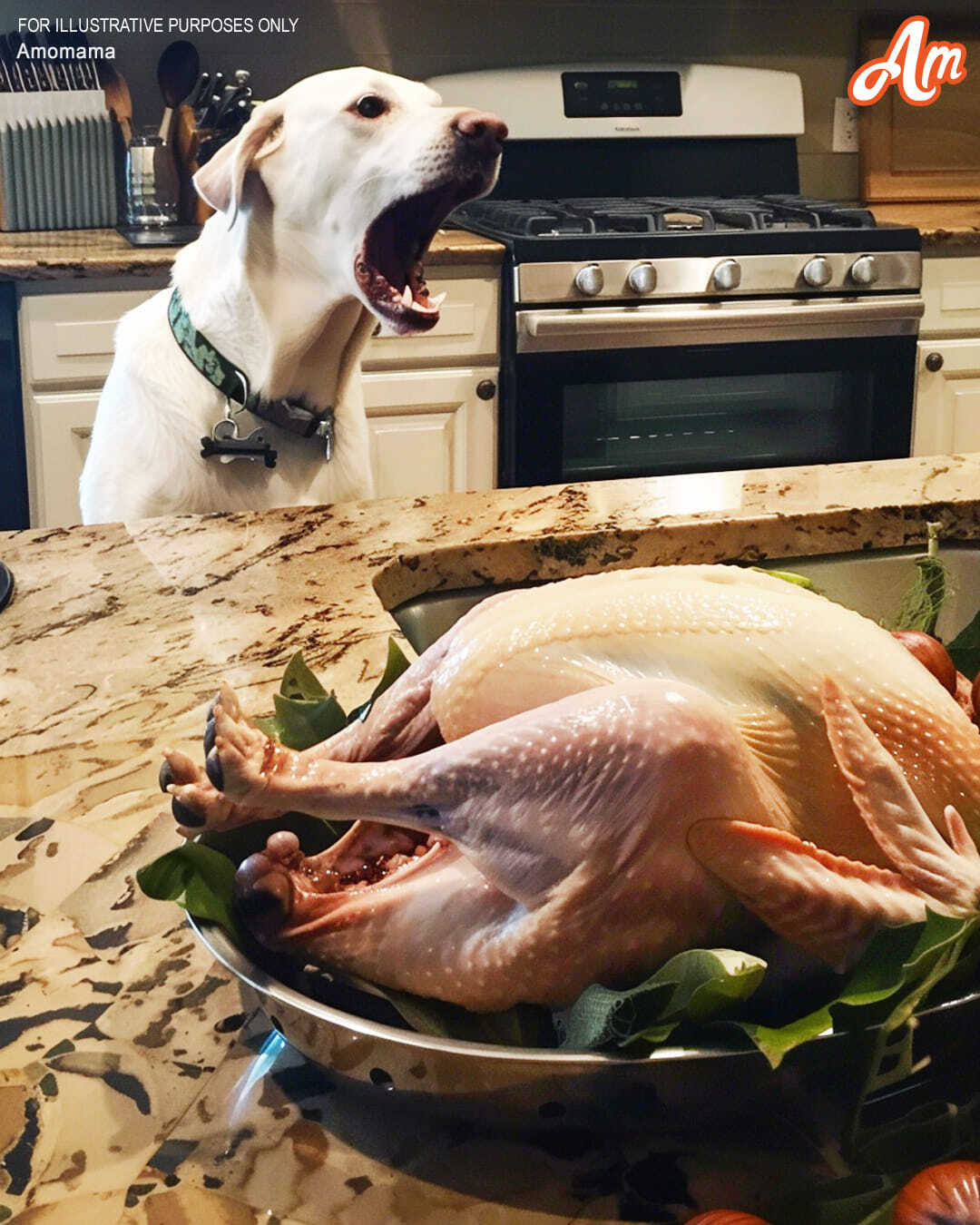 Our Dog Wouldn’t Stop Barking at the Thanksgiving Turkey — When I Finally Checked It, I Called the Police