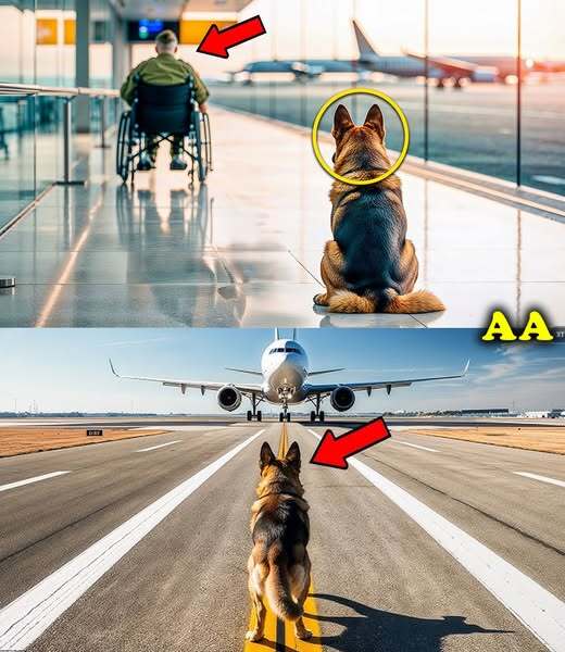 Veteran’s K9 Dog Waits 8 Years At Airport – What Happens Next Shocks Everyone!