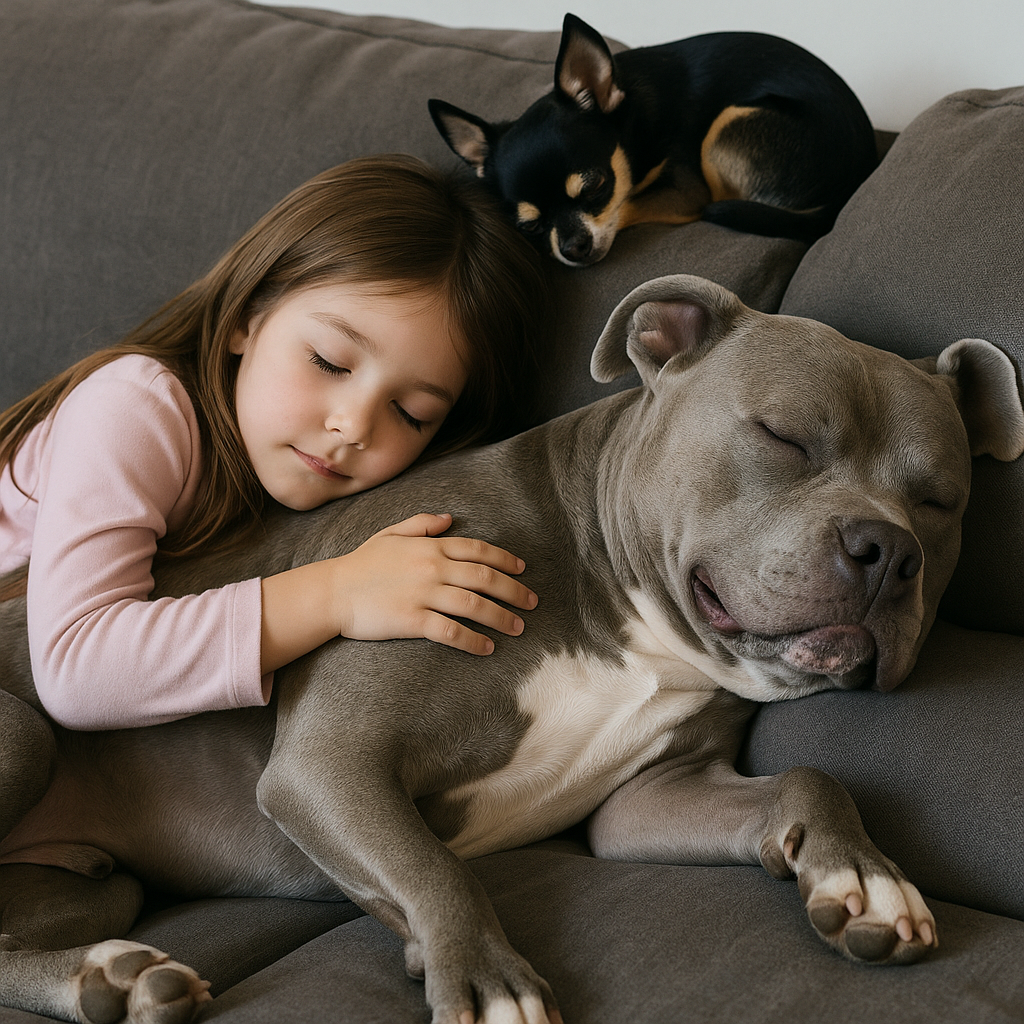 The Dog They Wanted Us To Put Down Is The Only Reason My Daughter Sleeps Through The Night