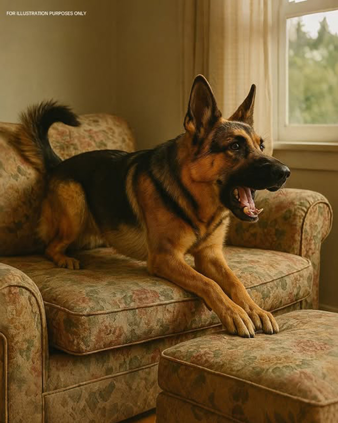 MY DOG WENT CRAZY OVER THE COUCH I BOUGHT — WHEN I CUT IT OPEN, I FROZE