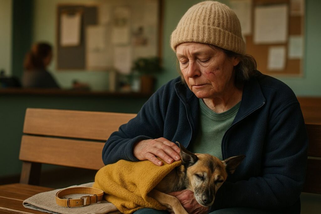 Junebug and the Waiting Room | This Old Dog Never Barked. But What She Taught a Room Full of Strangers Was Everything