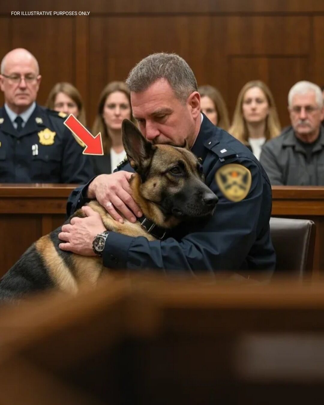 Wrongfully convicted cop begs to see his K9 one last time – What happened next sh0cked everyone