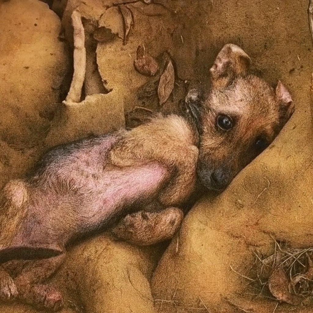 She Lay Alone Under a Tiny Roof, Waiting for Kindness That Never Came