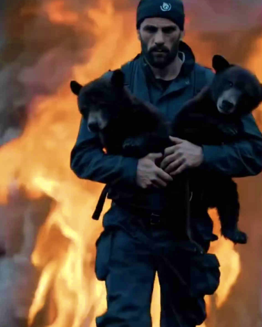 Bravery in the Inferno: Saving the Innocent.